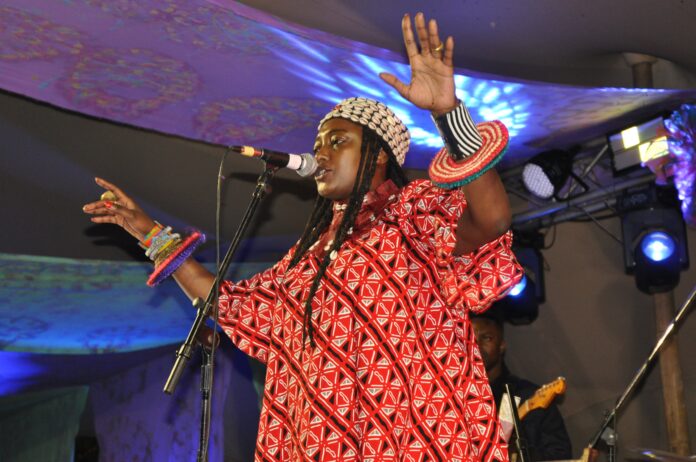 MC Sharon. Photo by Shivani Mouraman